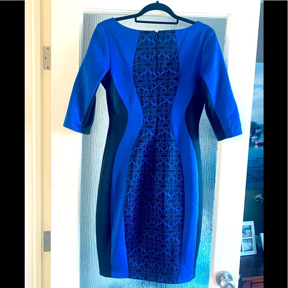 Sangria Royal Blue Dress (size 10) - Picture 2 of 9